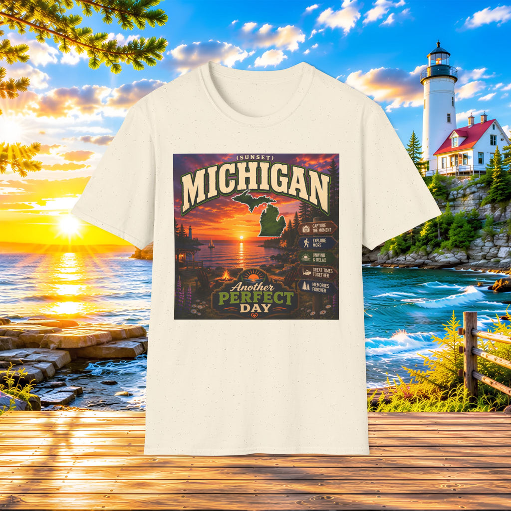 Michigan Sunset T-Shirt - Another Perfect Day