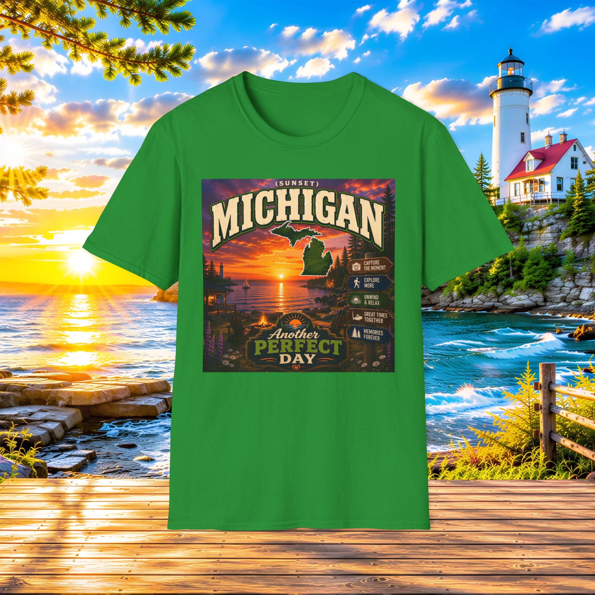 Michigan Sunset T-Shirt - Another Perfect Day