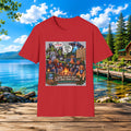 Camping & UFOs Graphic T-Shirt — "Some Places Just Feel More Down to Earth"