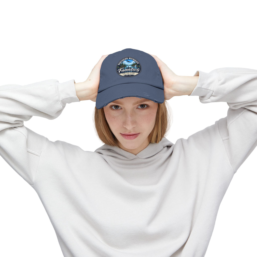 Northern Michigan Fanatics Distressed Cap