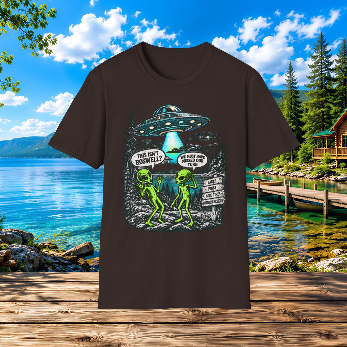 Alien Invasion T-Shirt —  Aliens, Roswell, and UFO's