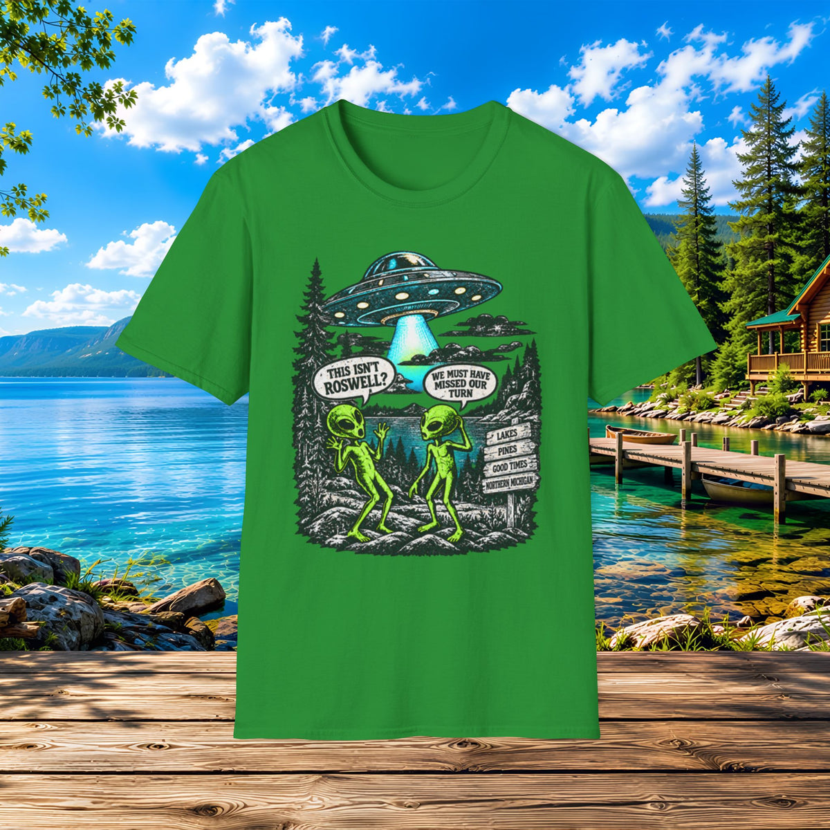 Alien Invasion T-Shirt —  Aliens, Roswell, and UFO's