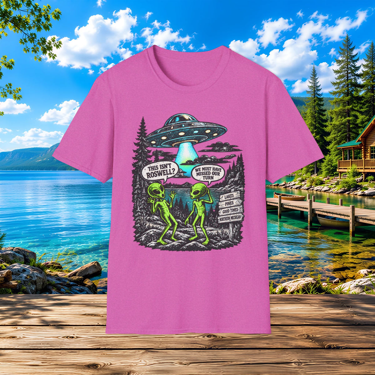Alien Invasion T-Shirt —  Aliens, Roswell, and UFO's