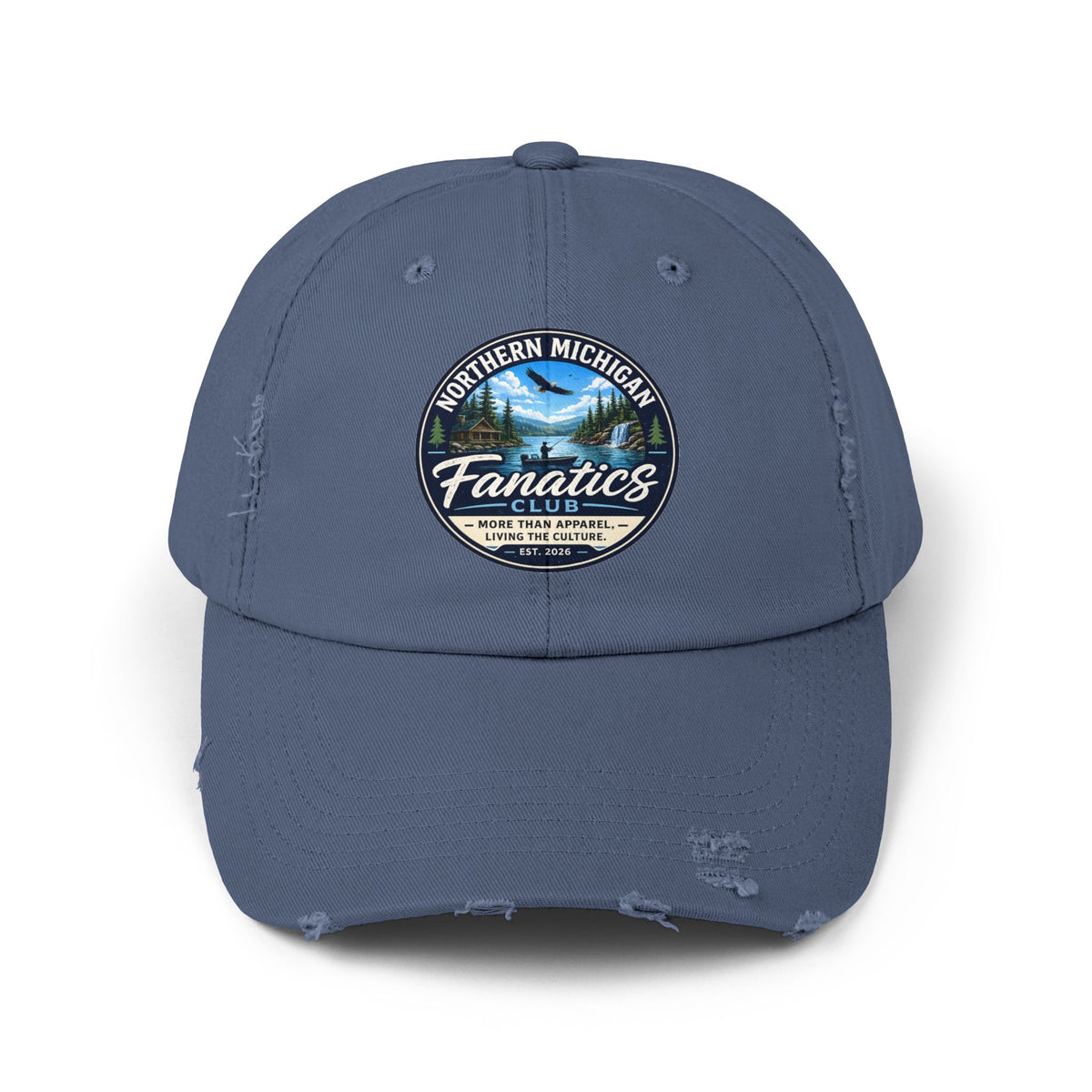 Northern Michigan Fanatics Distressed Cap