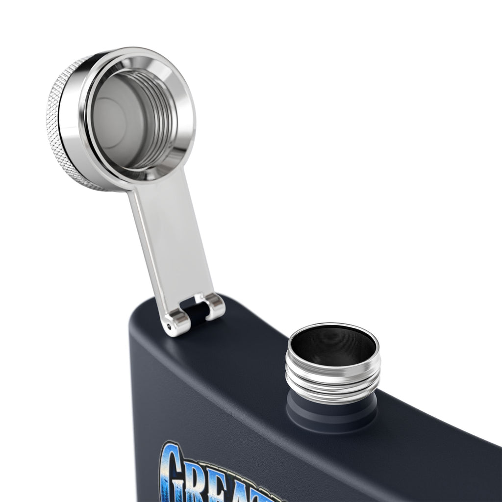 Flask — Great Lakes UFO Sightings 6oz Stainless Steel Hip Flask