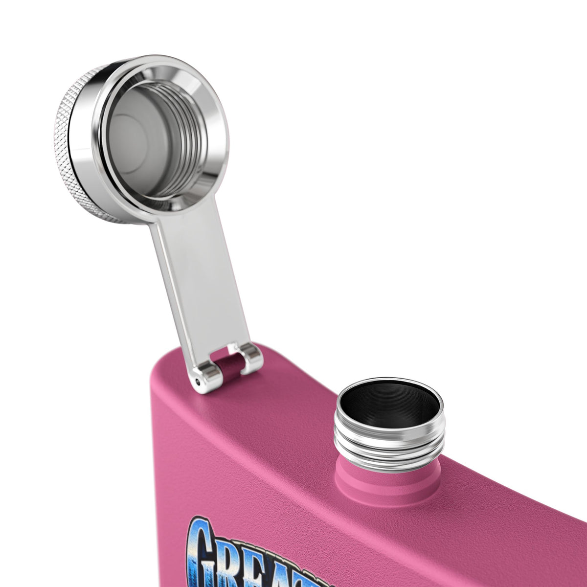 Flask — Great Lakes UFO Sightings 6oz Stainless Steel Hip Flask