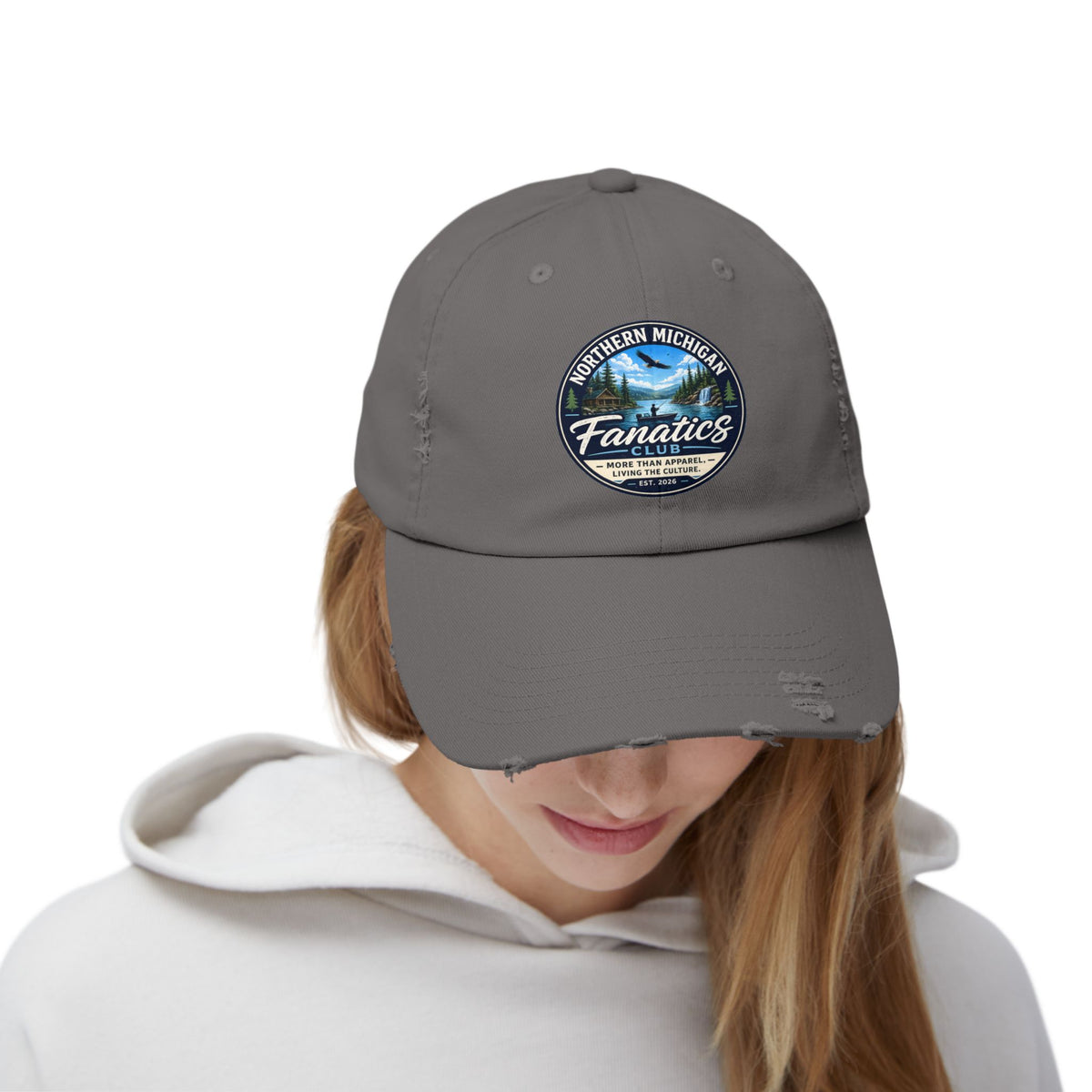 Northern Michigan Fanatics Distressed Cap