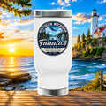 Northern Michigan Fanatics Club 14oz Stainless Travel Mug with Handle