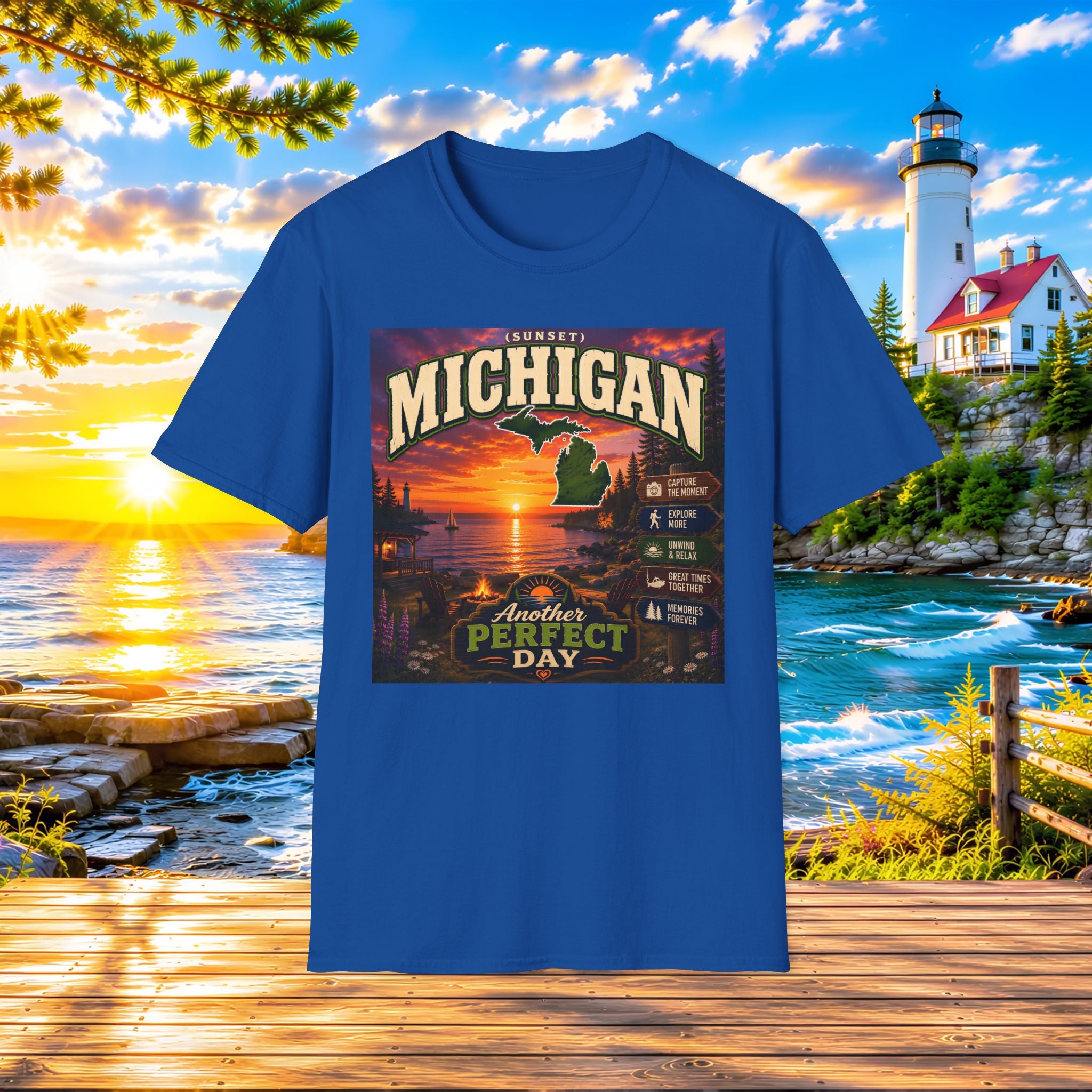 Michigan Sunset T-Shirt - Another Perfect Day