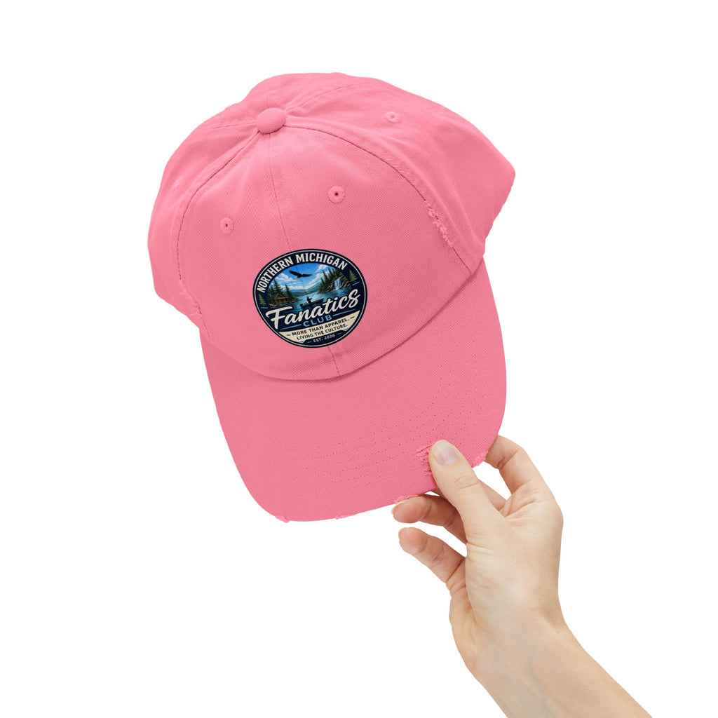Northern Michigan Fanatics Distressed Cap