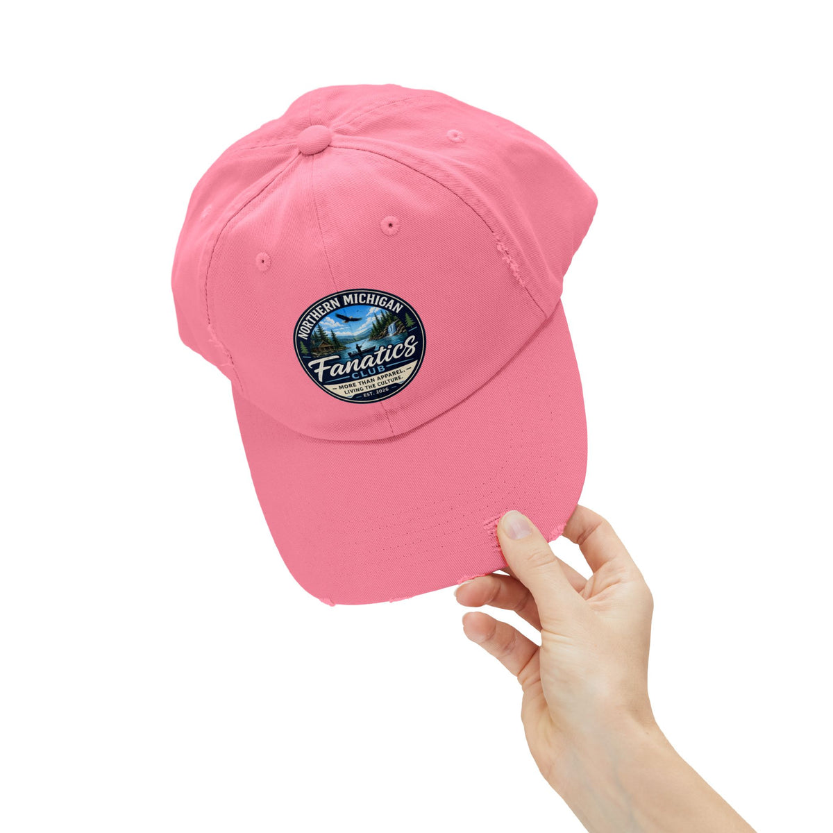 Northern Michigan Fanatics Distressed Cap