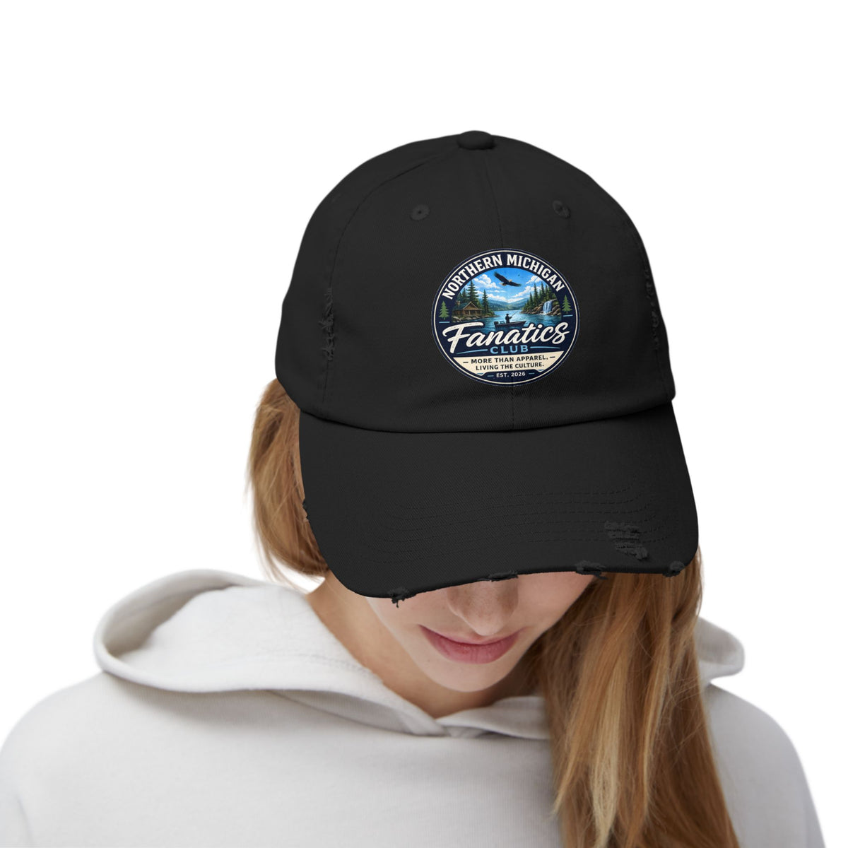 Northern Michigan Fanatics Distressed Cap