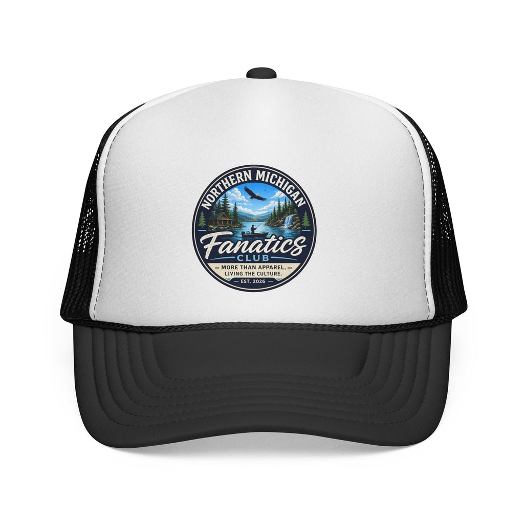 Northern Michigan Fanatics Trucker Cap — Vintage Lakeside Patch Hat