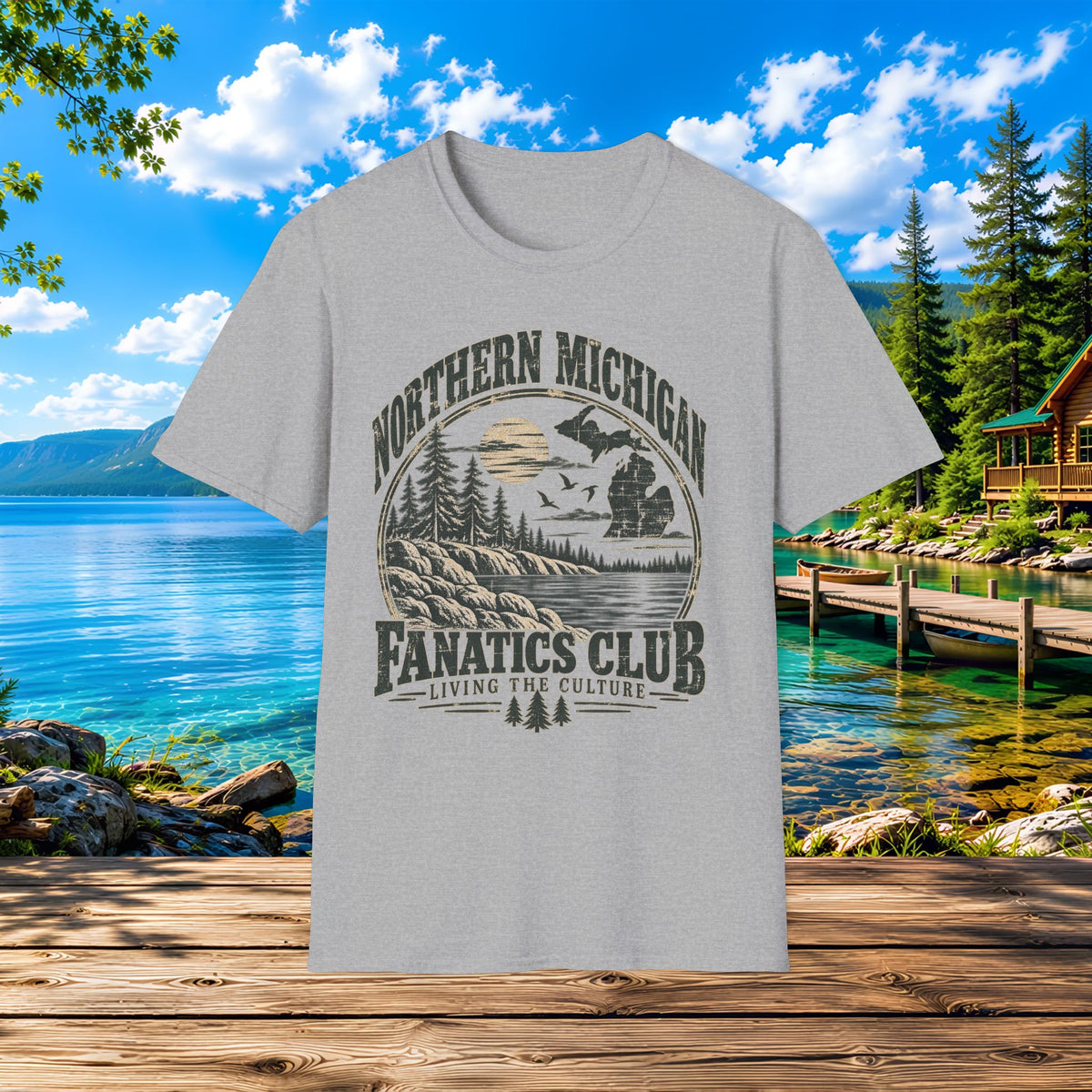 Northern Michigan Fanatics Club T-Shirt – Living The Culture