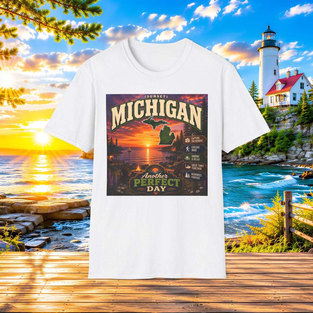 Michigan Sunset T-Shirt - Another Perfect Day