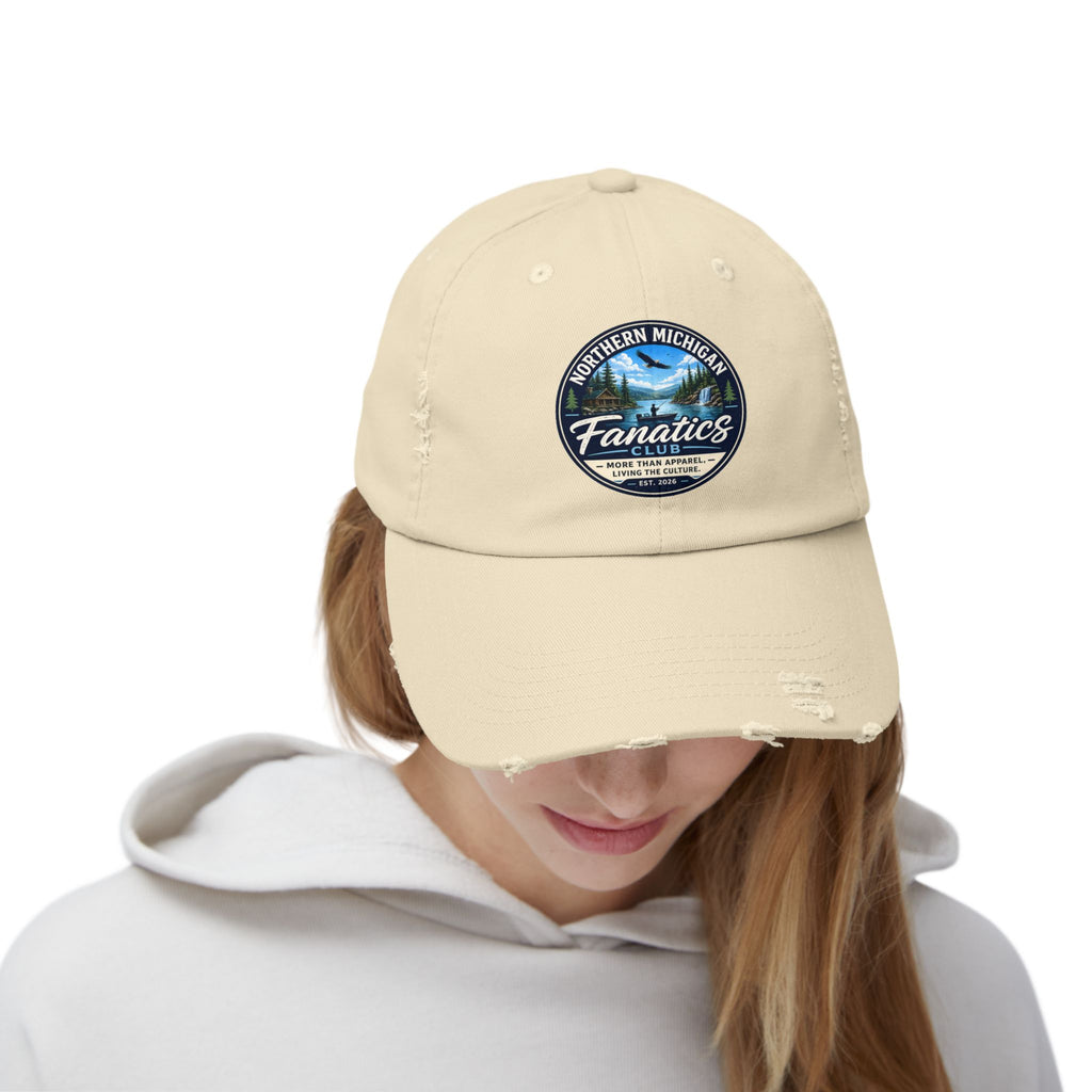 Northern Michigan Fanatics Distressed Cap