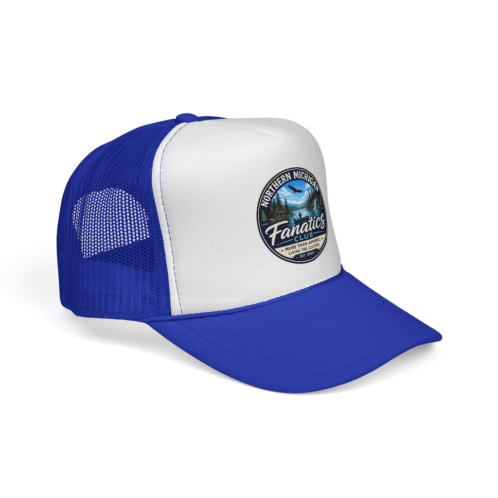 Northern Michigan Fanatics Trucker Cap — Vintage Lakeside Patch Hat