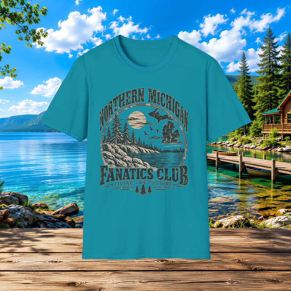 Northern Michigan Fanatics Club T-Shirt – Living The Culture