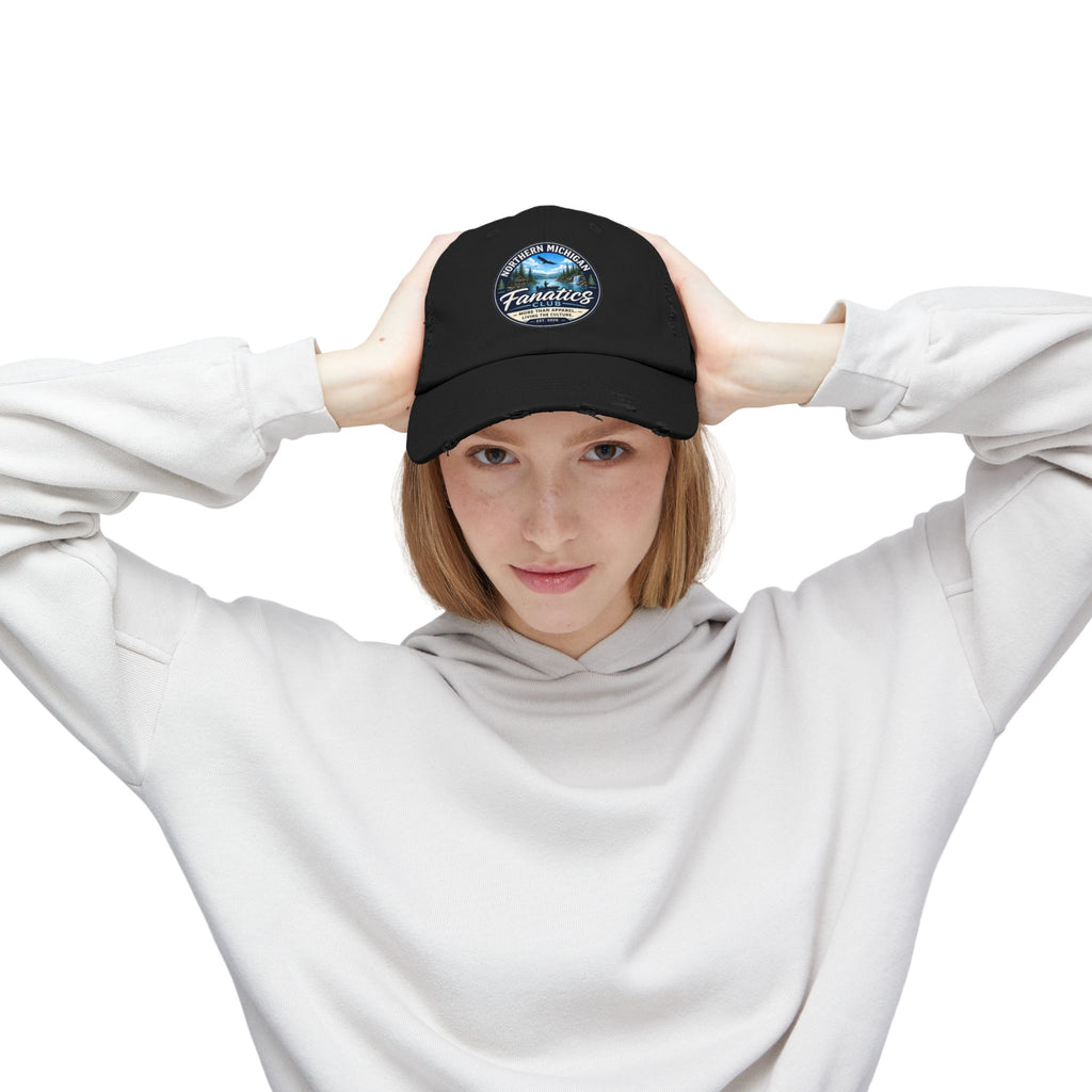 Northern Michigan Fanatics Distressed Cap