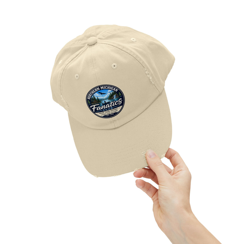 Northern Michigan Fanatics Distressed Cap