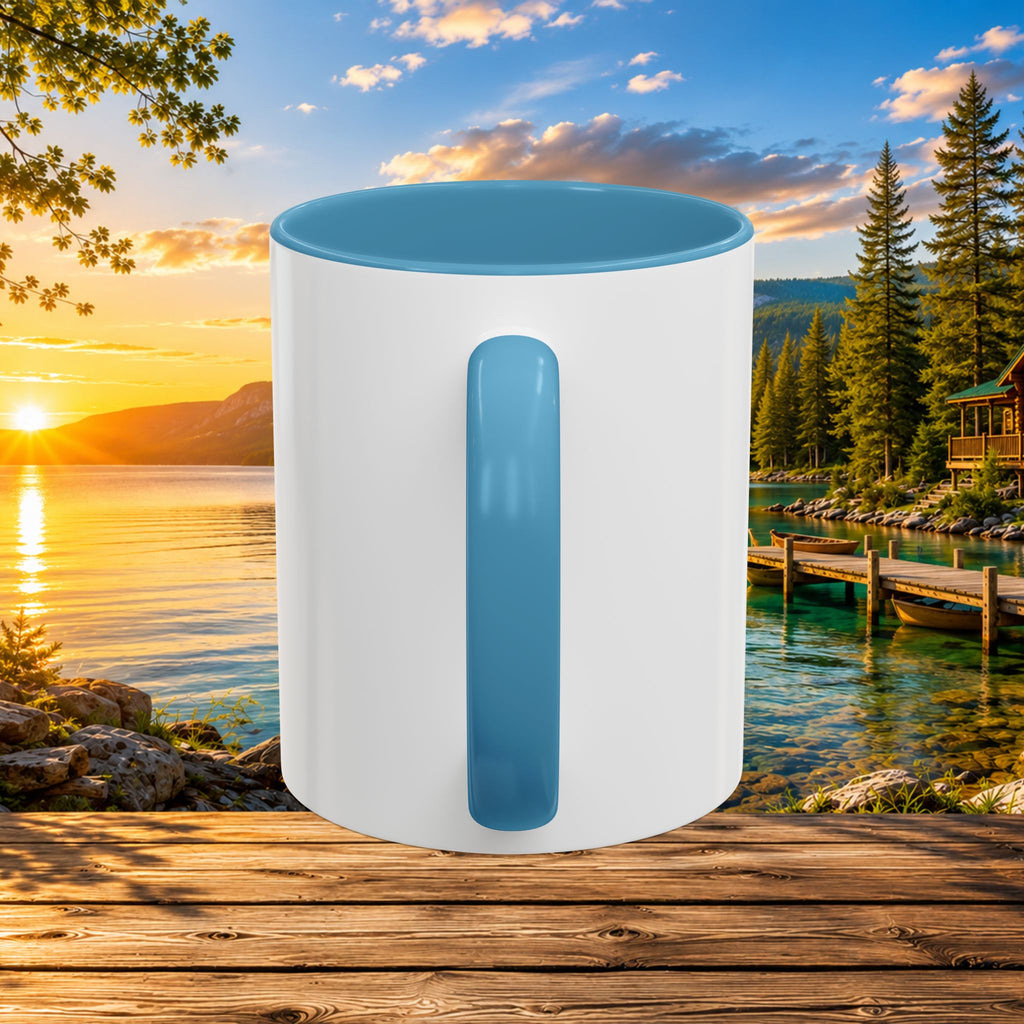 Northern Michigan Fanatics Club Coffee Mug – Scenic Lake Cabin Design (11/15oz)