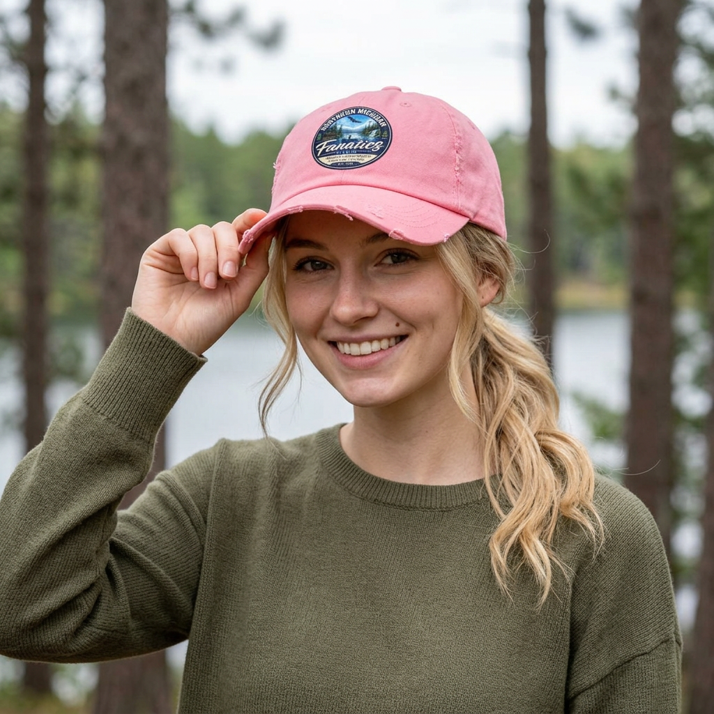 Northern Michigan Fanatics Distressed Cap