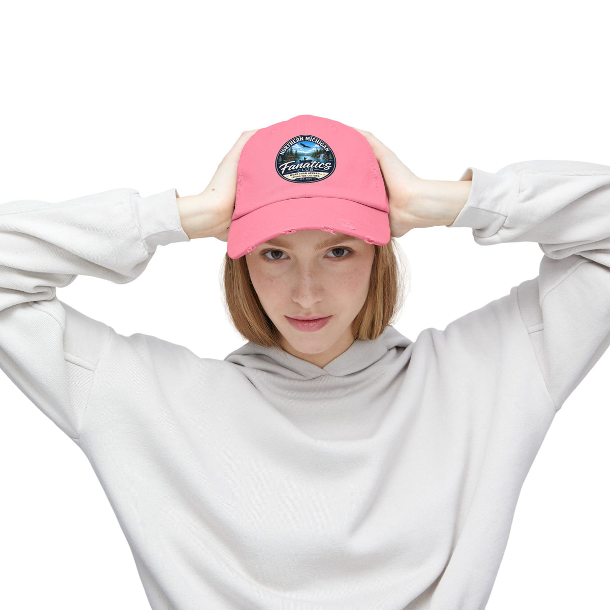 Northern Michigan Fanatics Distressed Cap