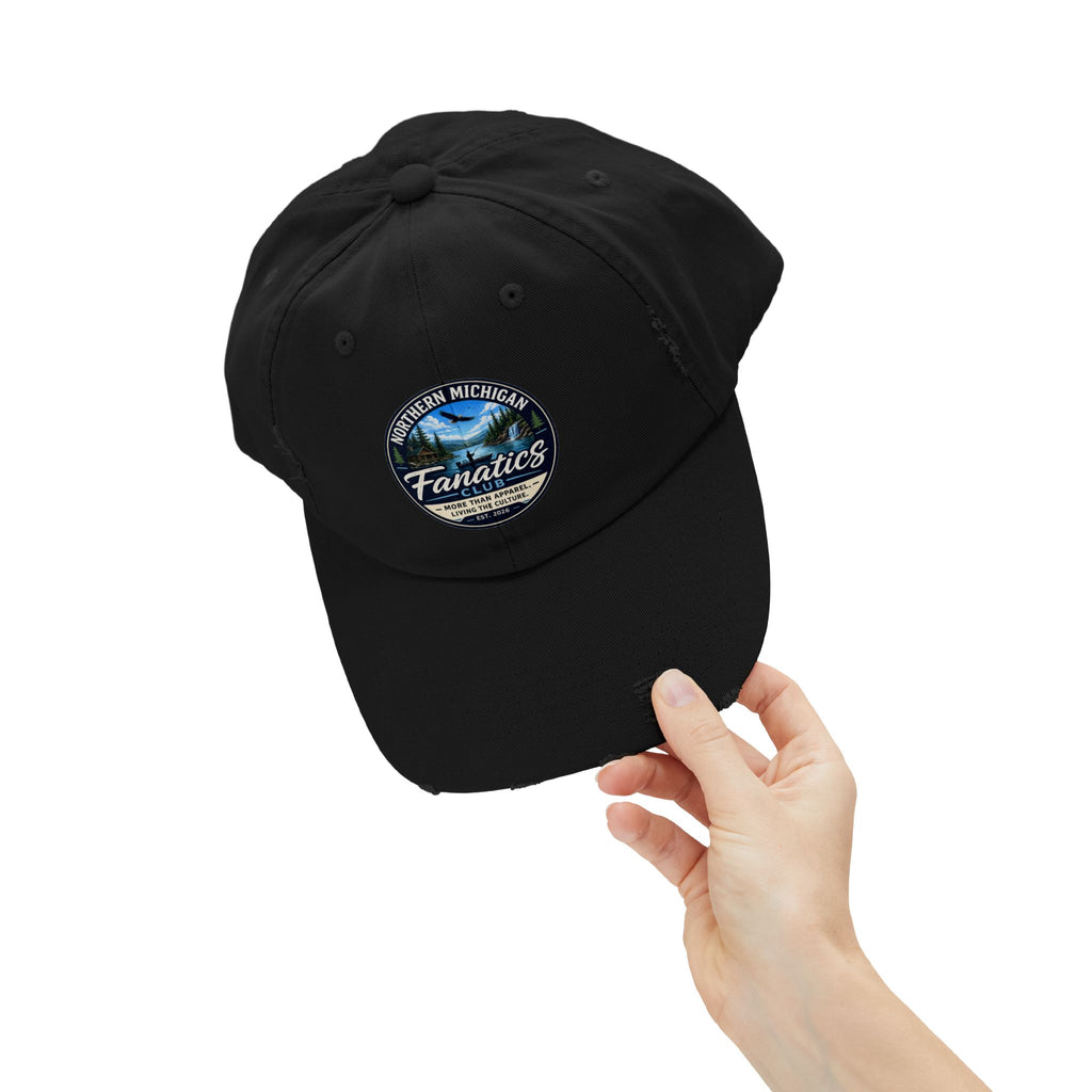 Northern Michigan Fanatics Distressed Cap