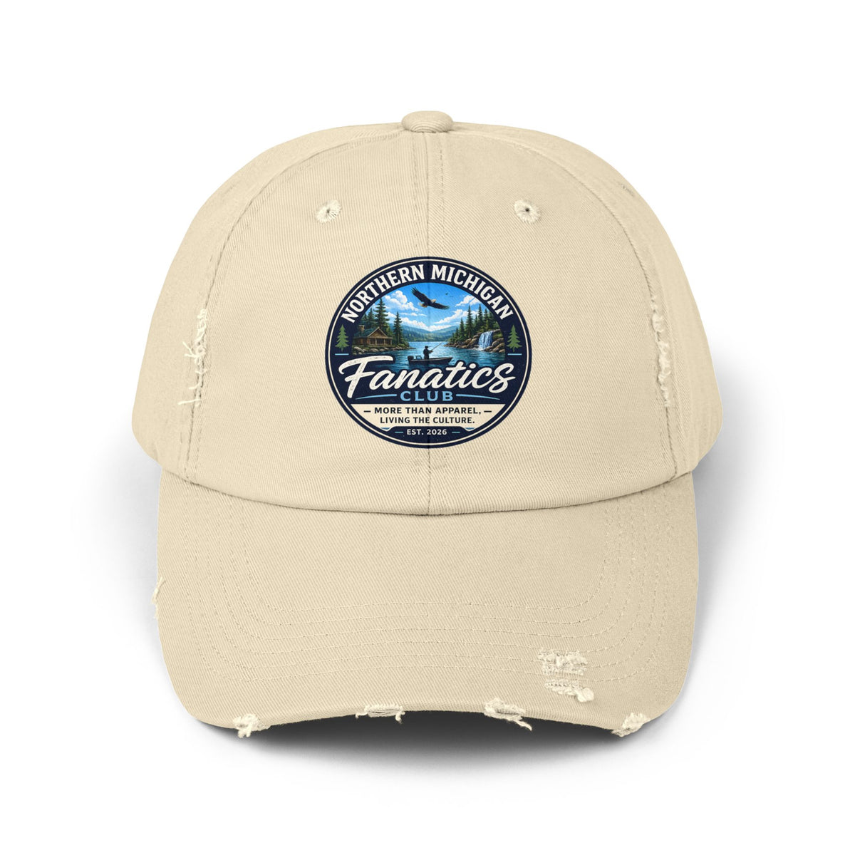 Northern Michigan Fanatics Distressed Cap