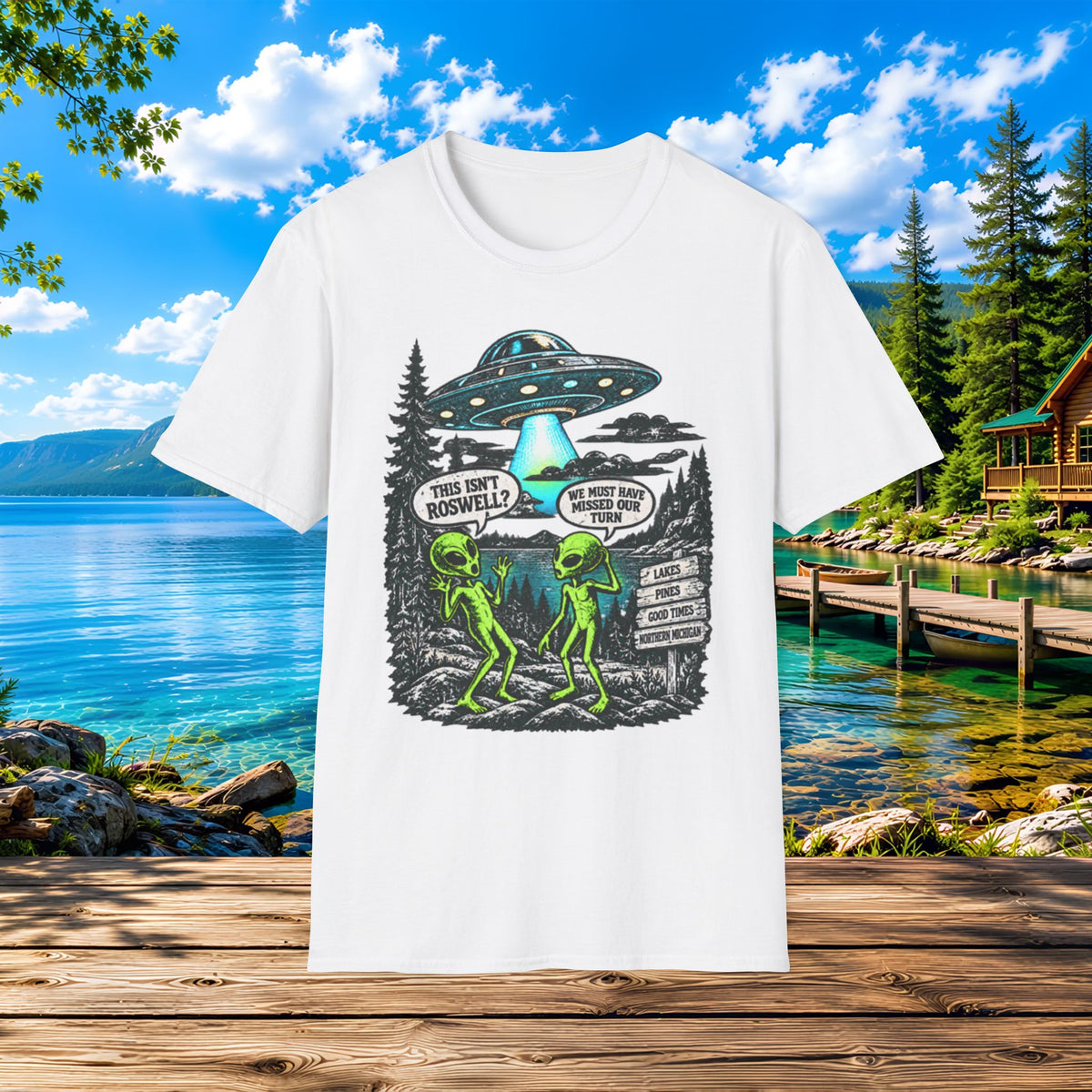 Alien Invasion T-Shirt —  Aliens, Roswell, and UFO's