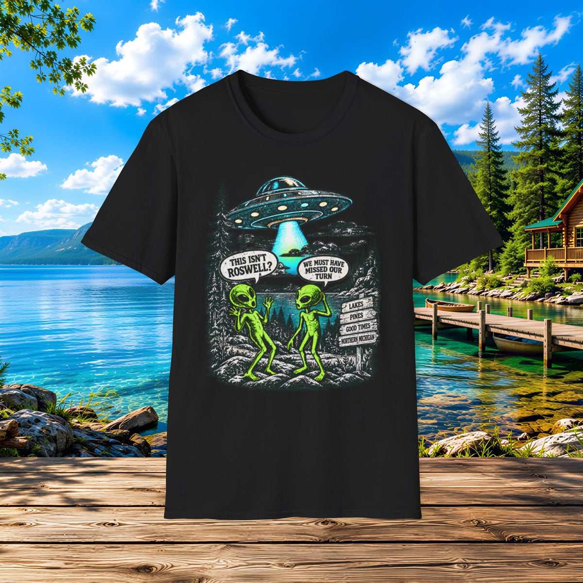 Alien Invasion T-Shirt —  Aliens, Roswell, and UFO's
