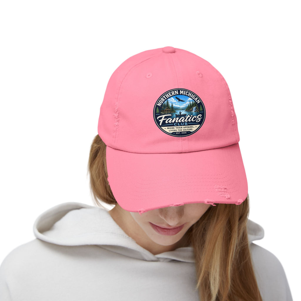 Northern Michigan Fanatics Distressed Cap
