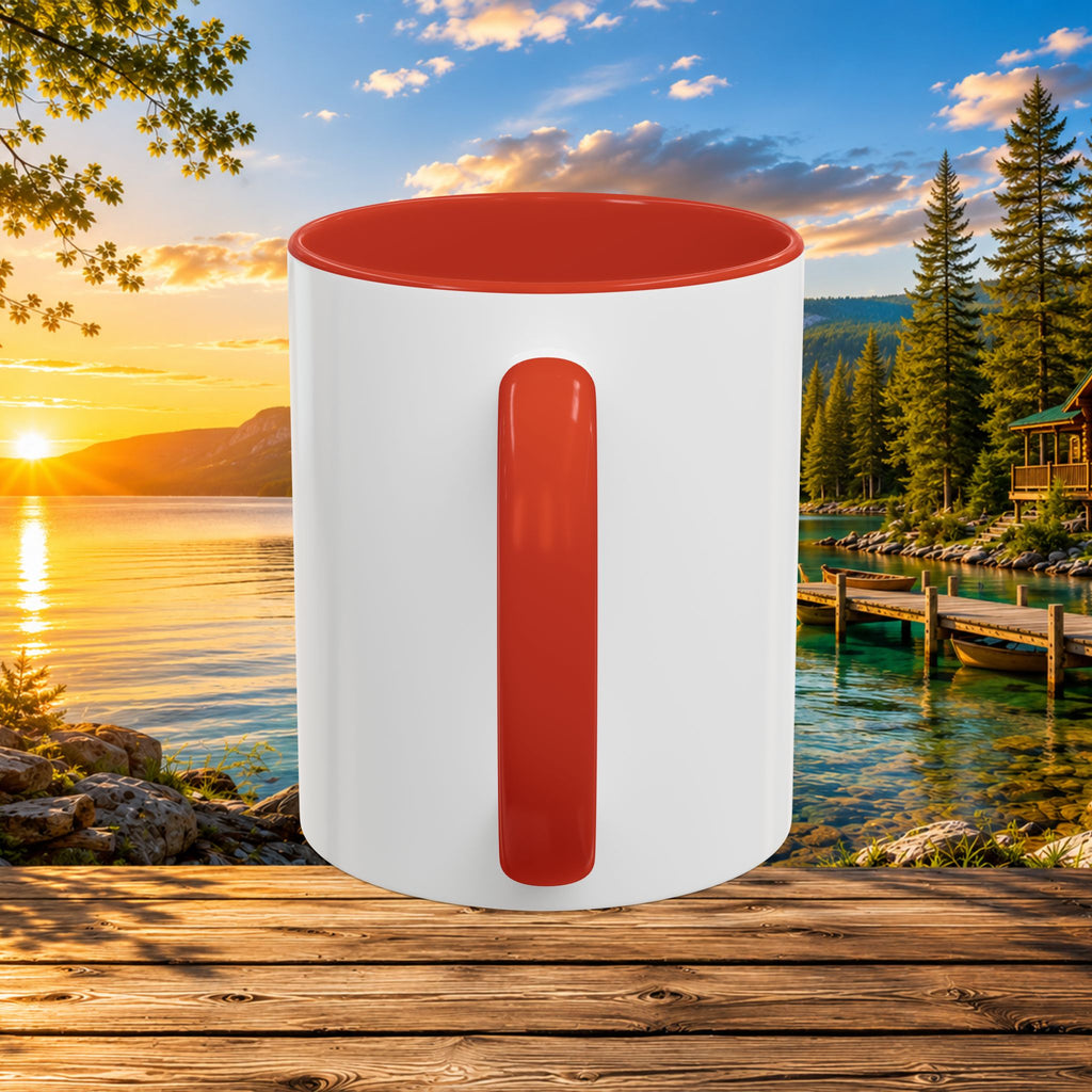 Northern Michigan Fanatics Club Coffee Mug – Scenic Lake Cabin Design (11/15oz)