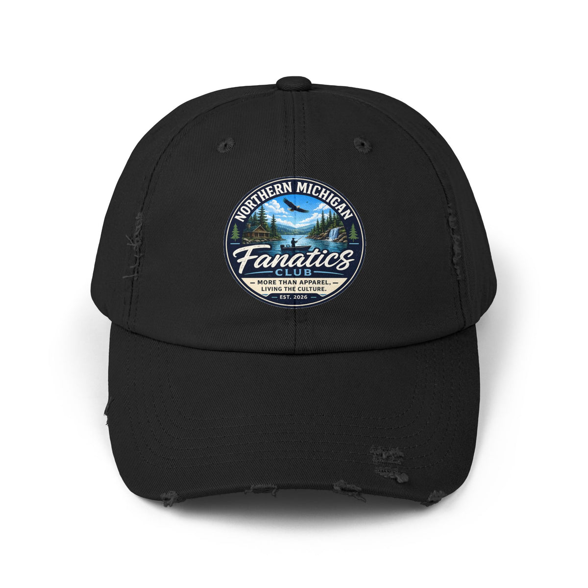 Northern Michigan Fanatics Distressed Cap