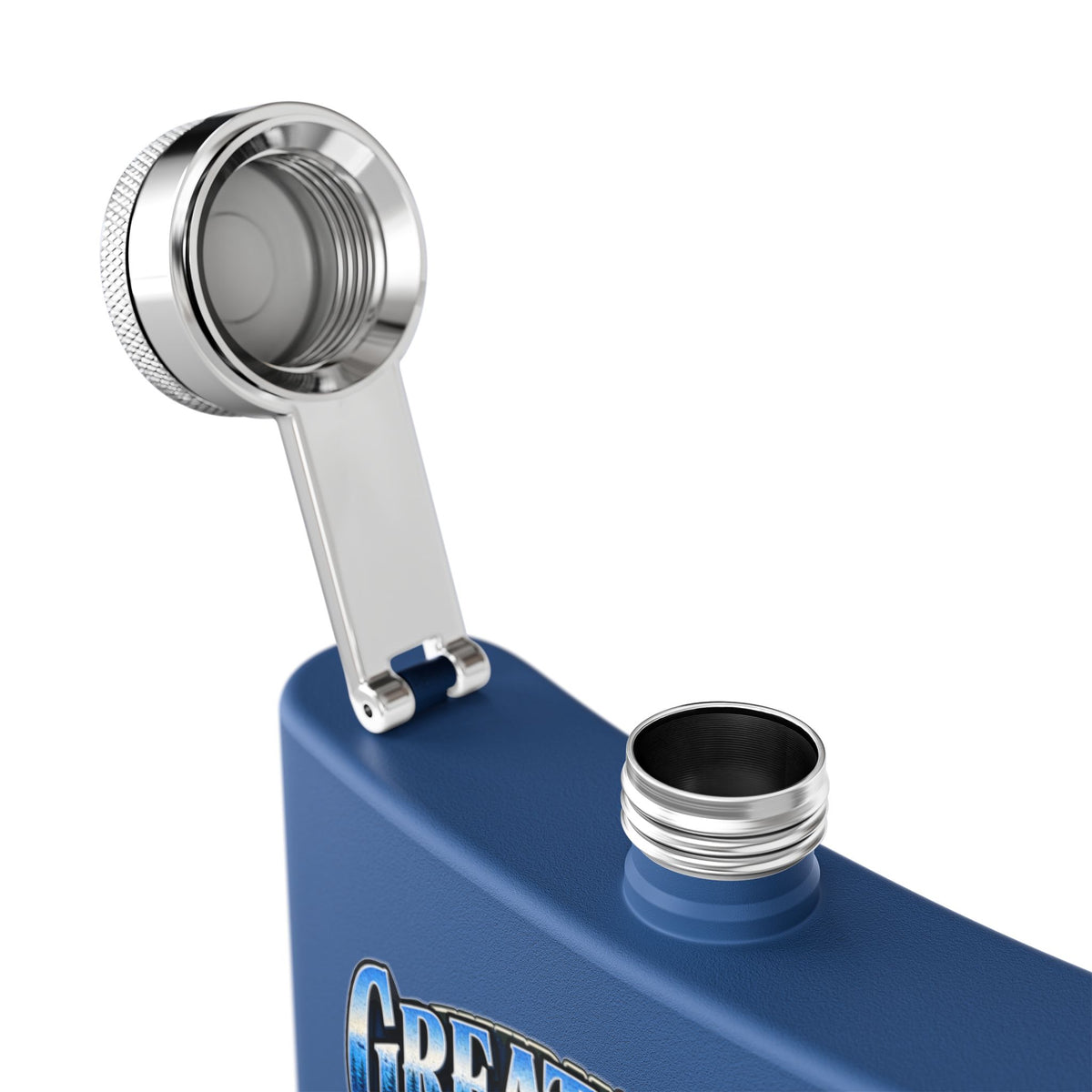 Flask — Great Lakes UFO Sightings 6oz Stainless Steel Hip Flask