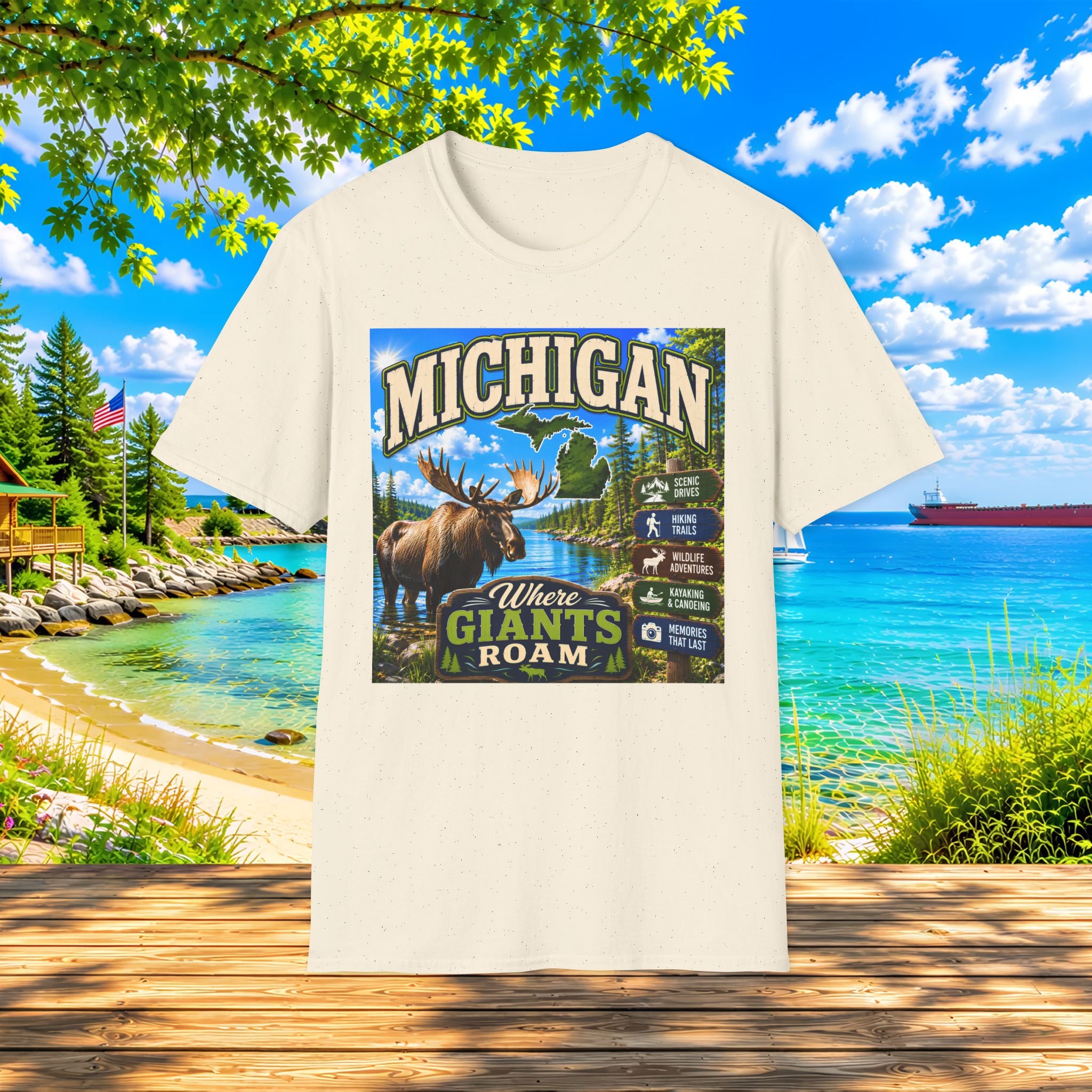 Where Giants Roam -T-Shirt