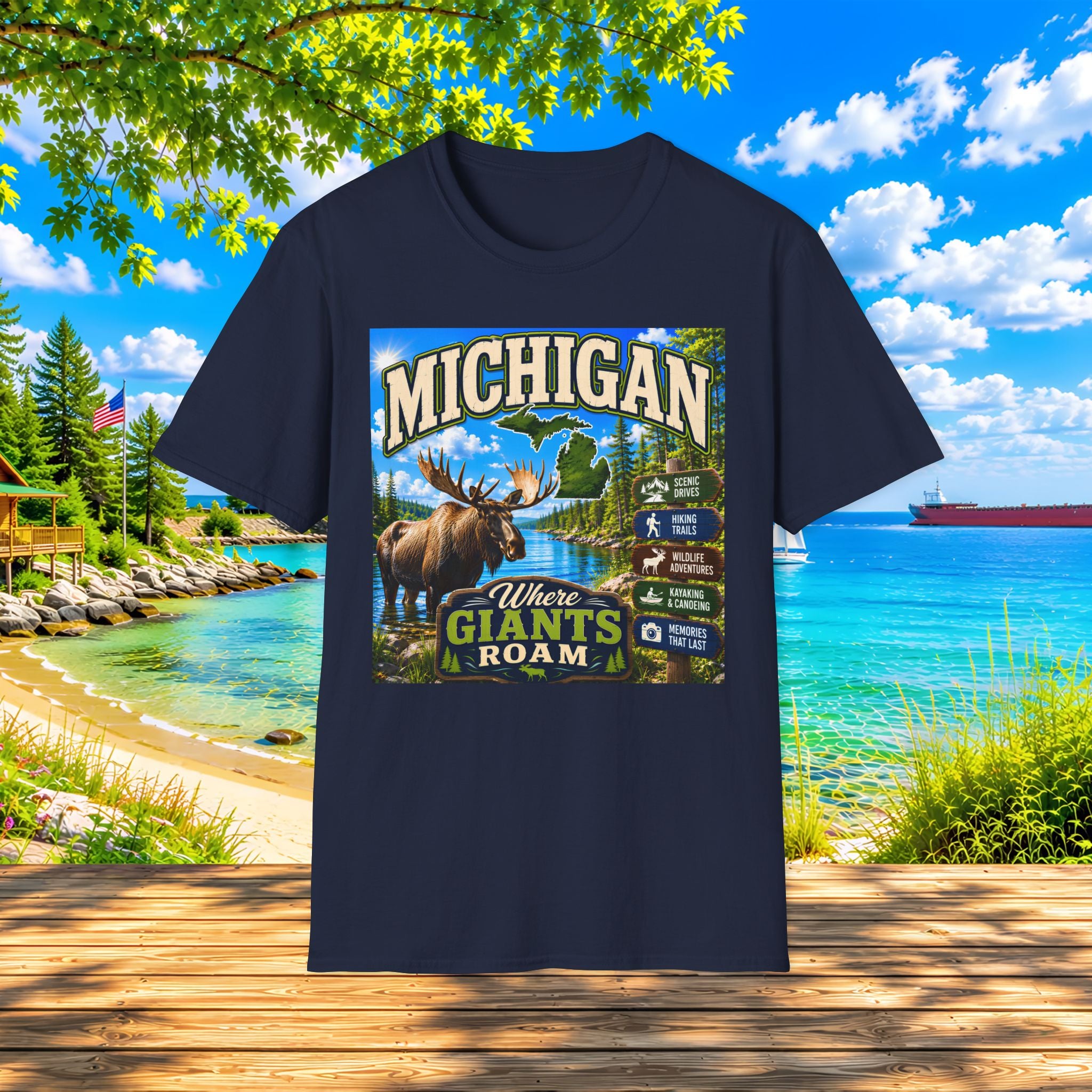 Where Giants Roam -T-Shirt