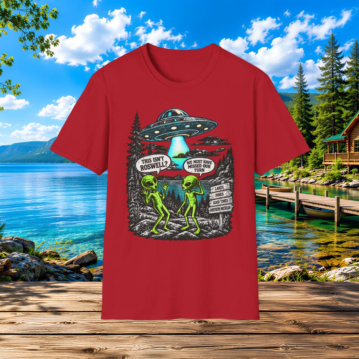 Alien Invasion T-Shirt —  Aliens, Roswell, and UFO's