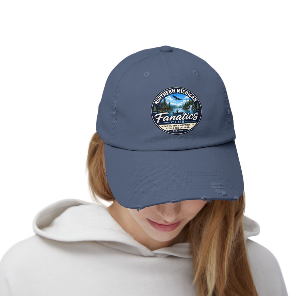 Northern Michigan Fanatics Distressed Cap