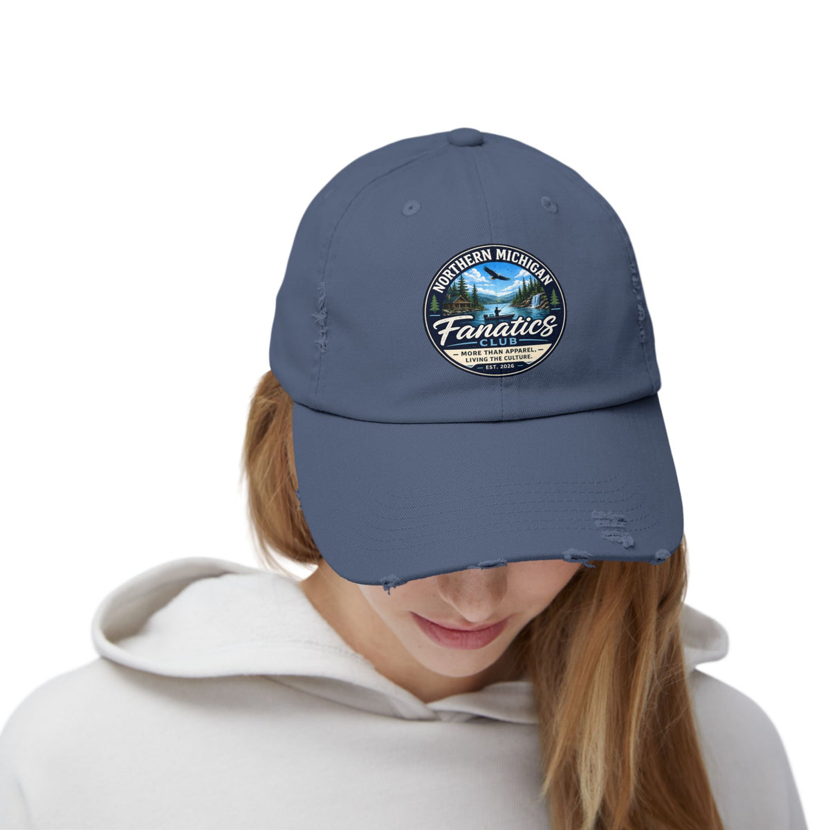 Northern Michigan Fanatics Distressed Cap