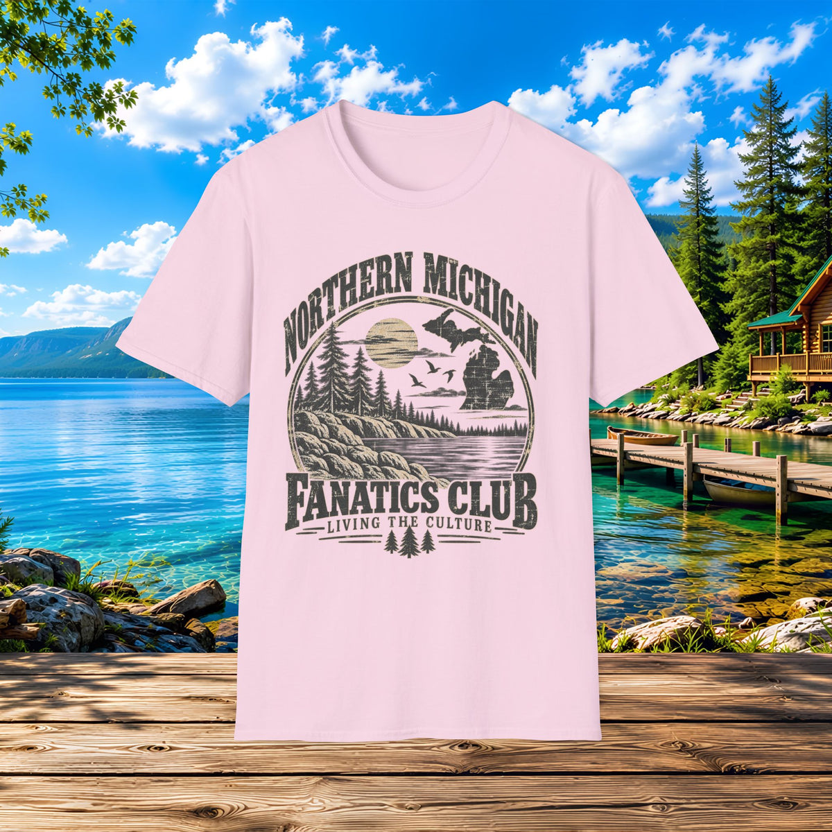 Northern Michigan Fanatics Club T-Shirt – Living The Culture
