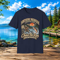 Northern Michigan Fishing T-Shirt — "Chase The Run" Outdoor Angler Tee