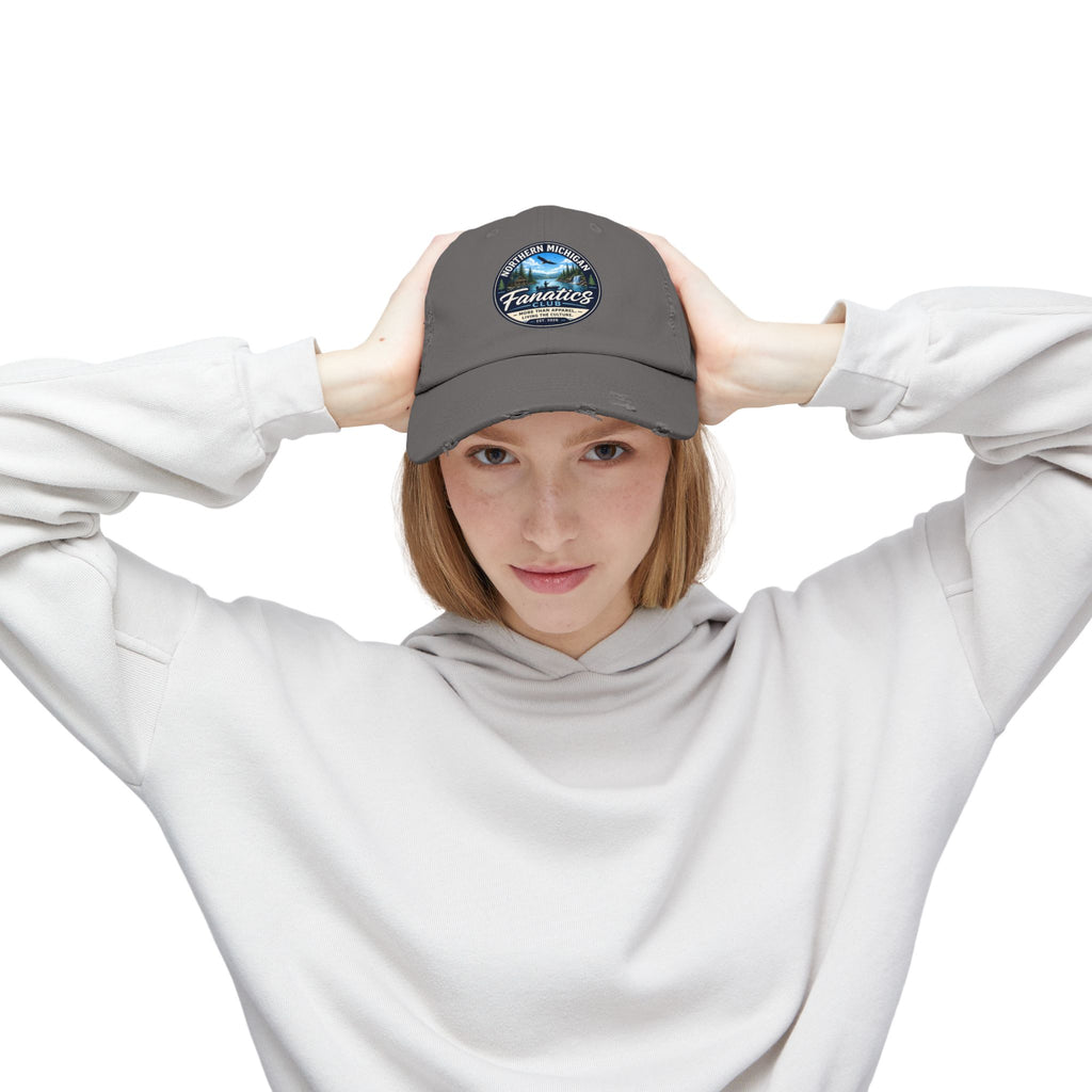 Northern Michigan Fanatics Distressed Cap