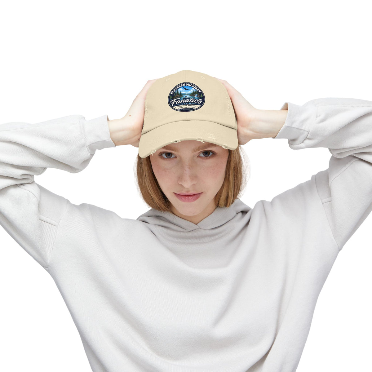 Northern Michigan Fanatics Distressed Cap