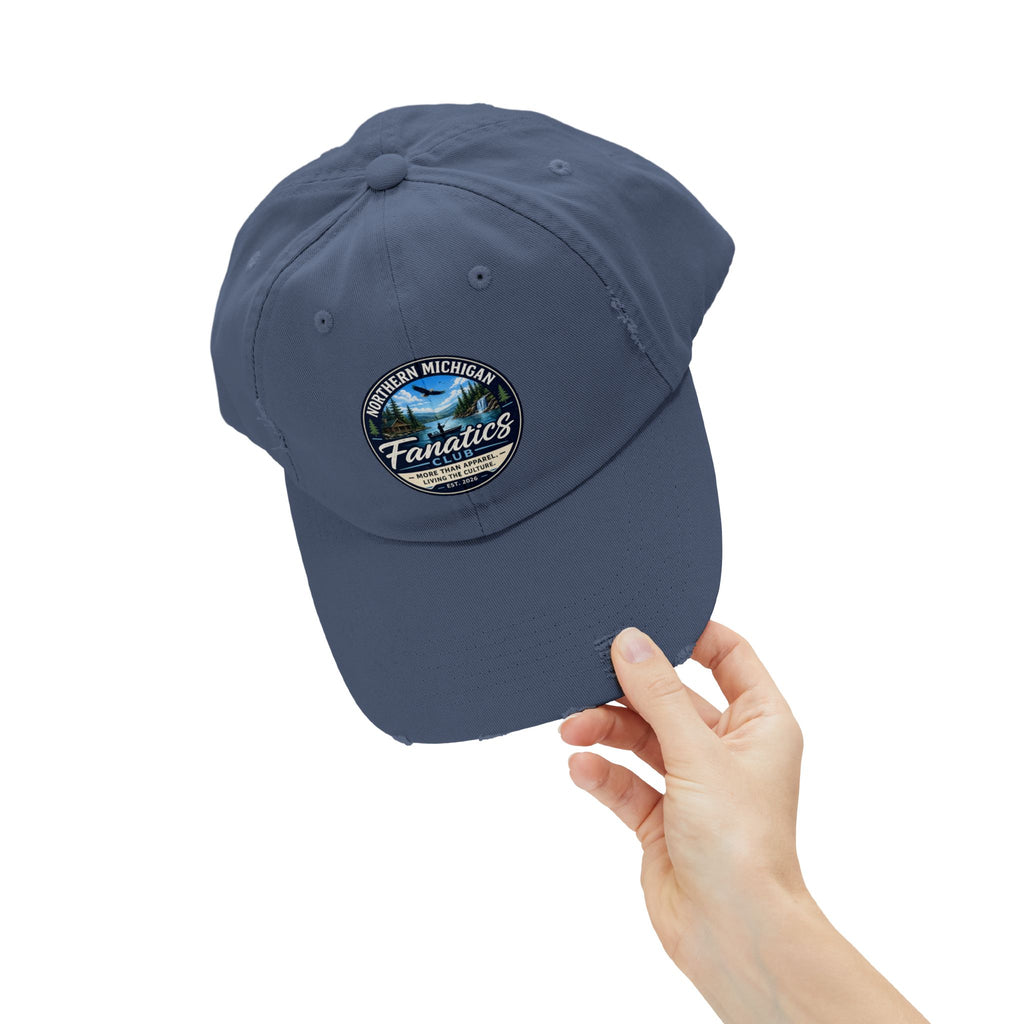 Northern Michigan Fanatics Distressed Cap