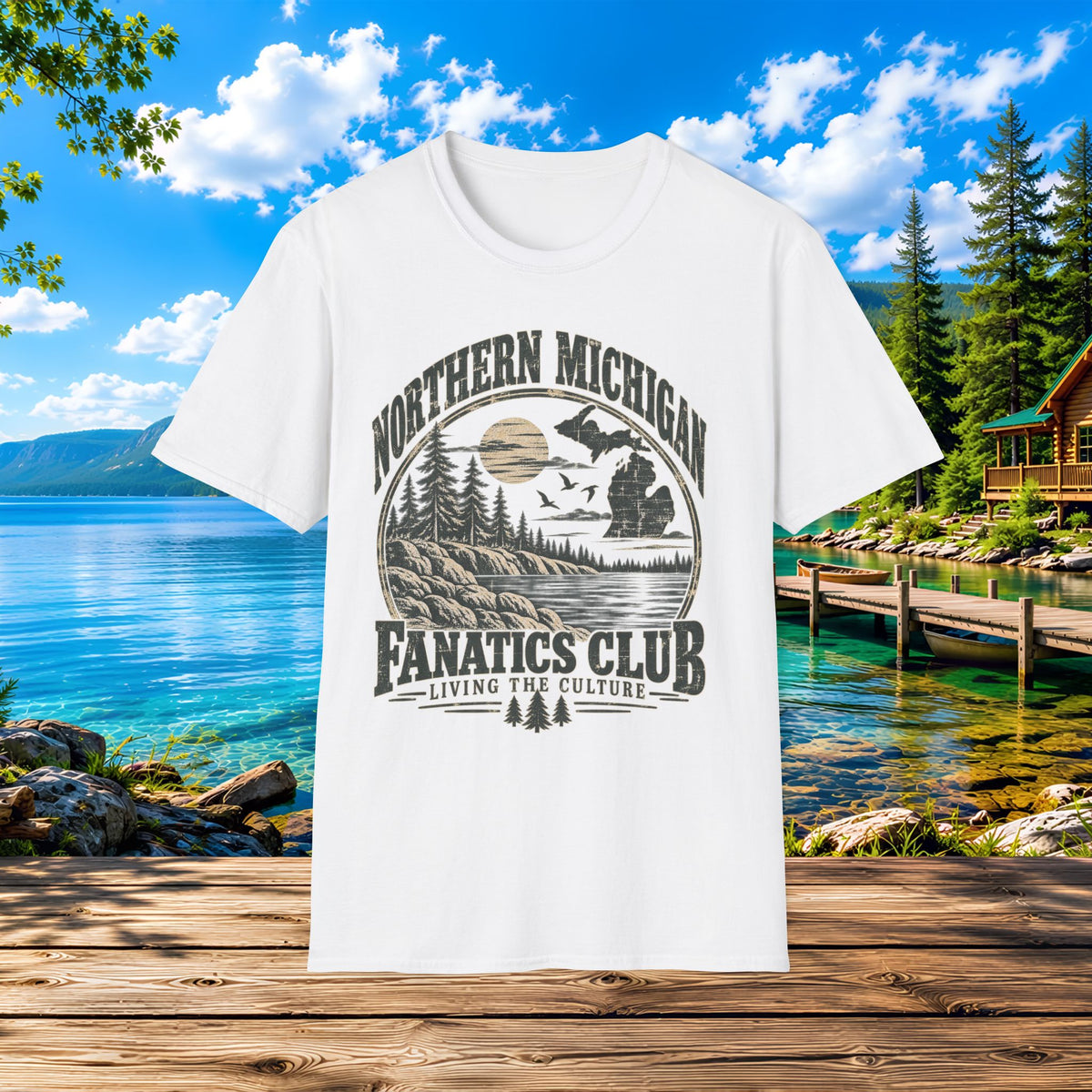 Northern Michigan Fanatics Club T-Shirt – Living The Culture