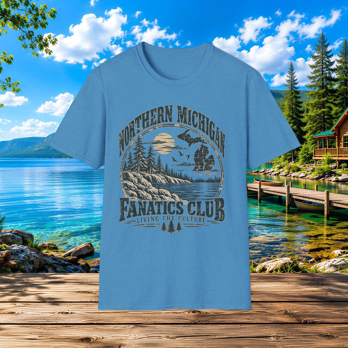 Northern Michigan Fanatics Club T-Shirt – Living The Culture