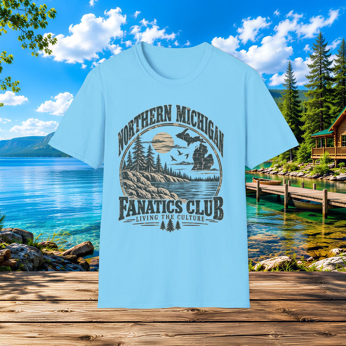 Northern Michigan Fanatics Club T-Shirt – Living The Culture